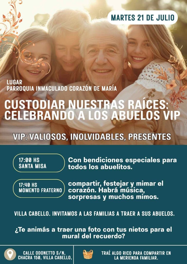 Custodiar Nuestras Raíces: ¡Celebremos a nuestros Abuelos VIP!