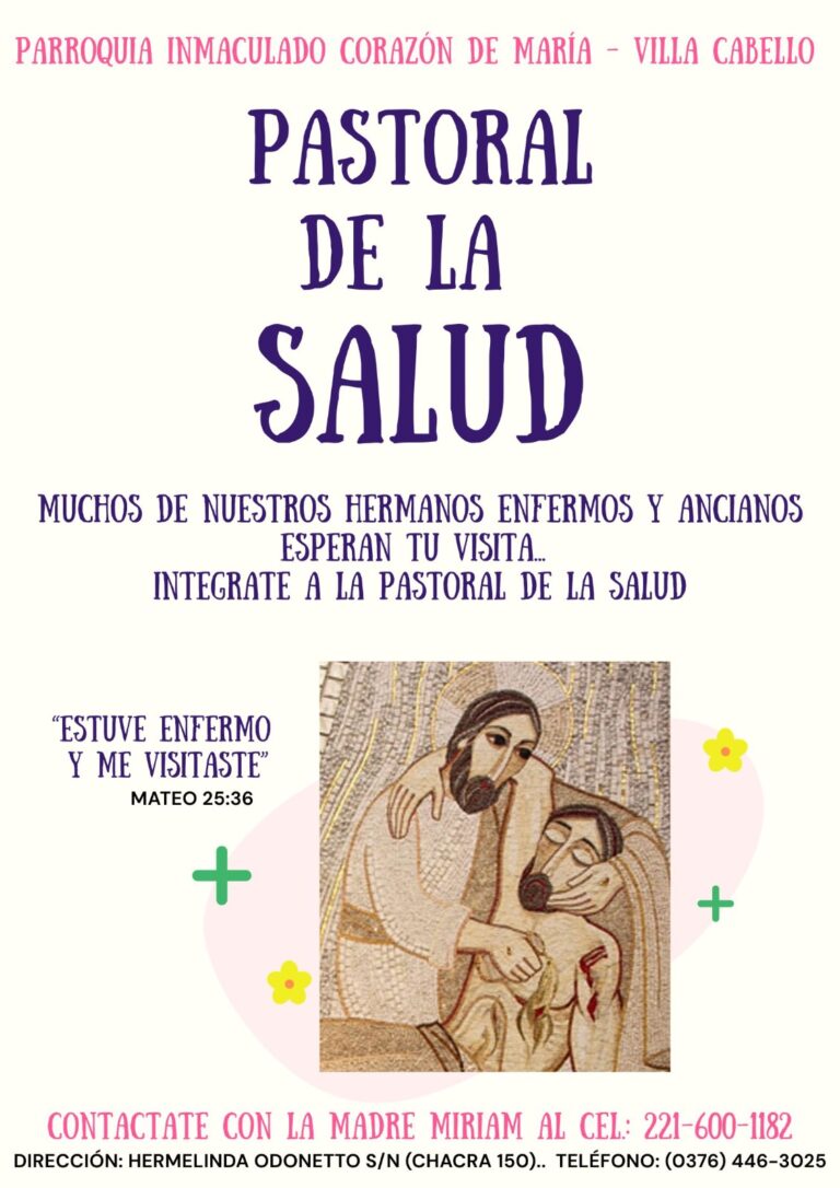Pastoral de la Salud: